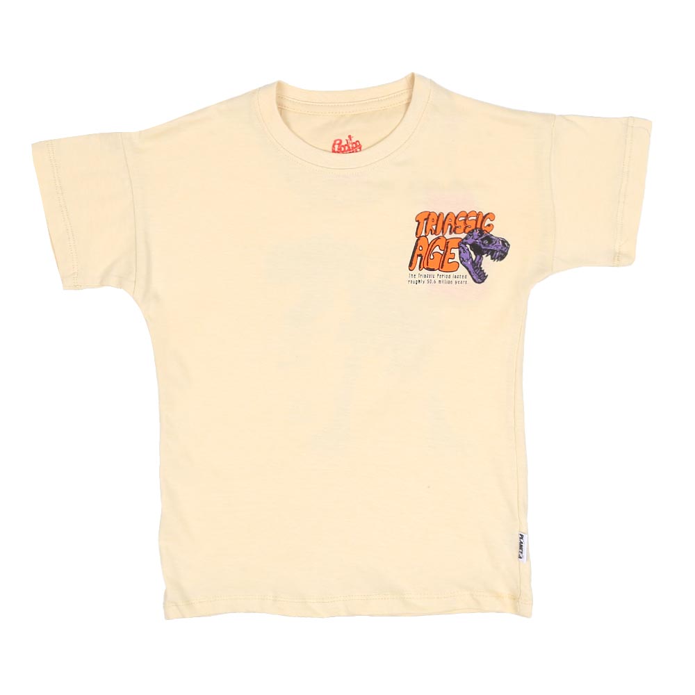 BOYS T-SHIRT TRIASSIC AGE - SOYBEEN  | Z503140487 | BACHA PARTY