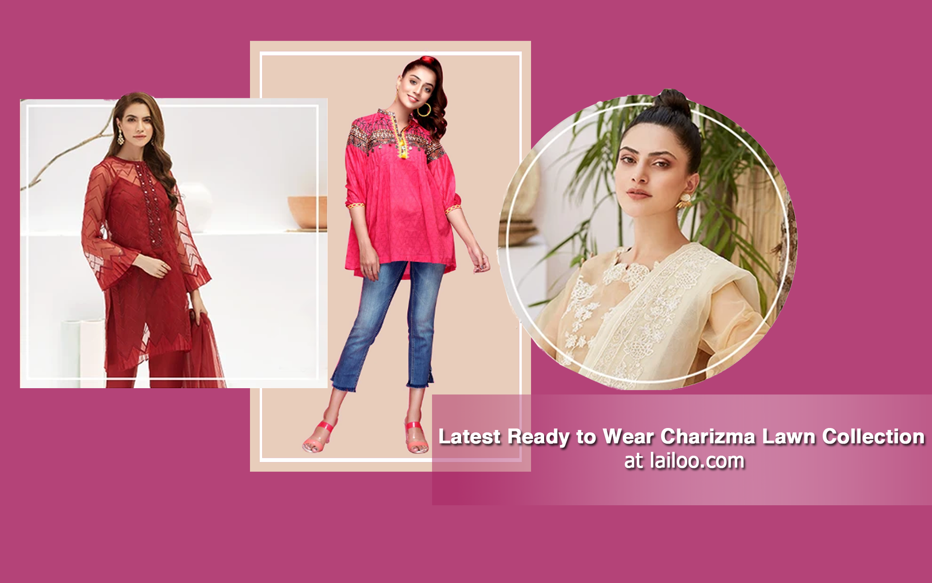 Latest ready to wear Charizma lawn collection