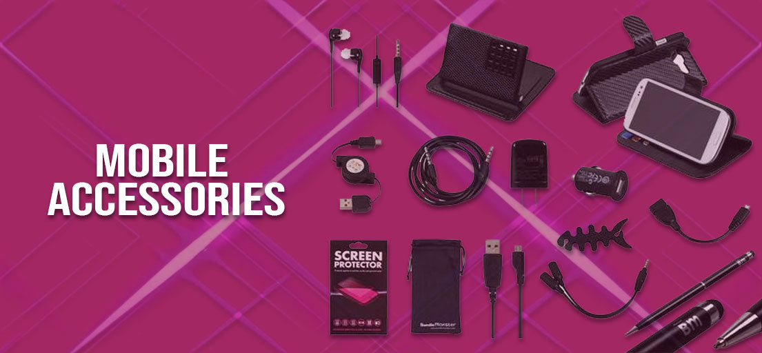Mobile Accessories – Mobile Cover, Mobile Cables Available