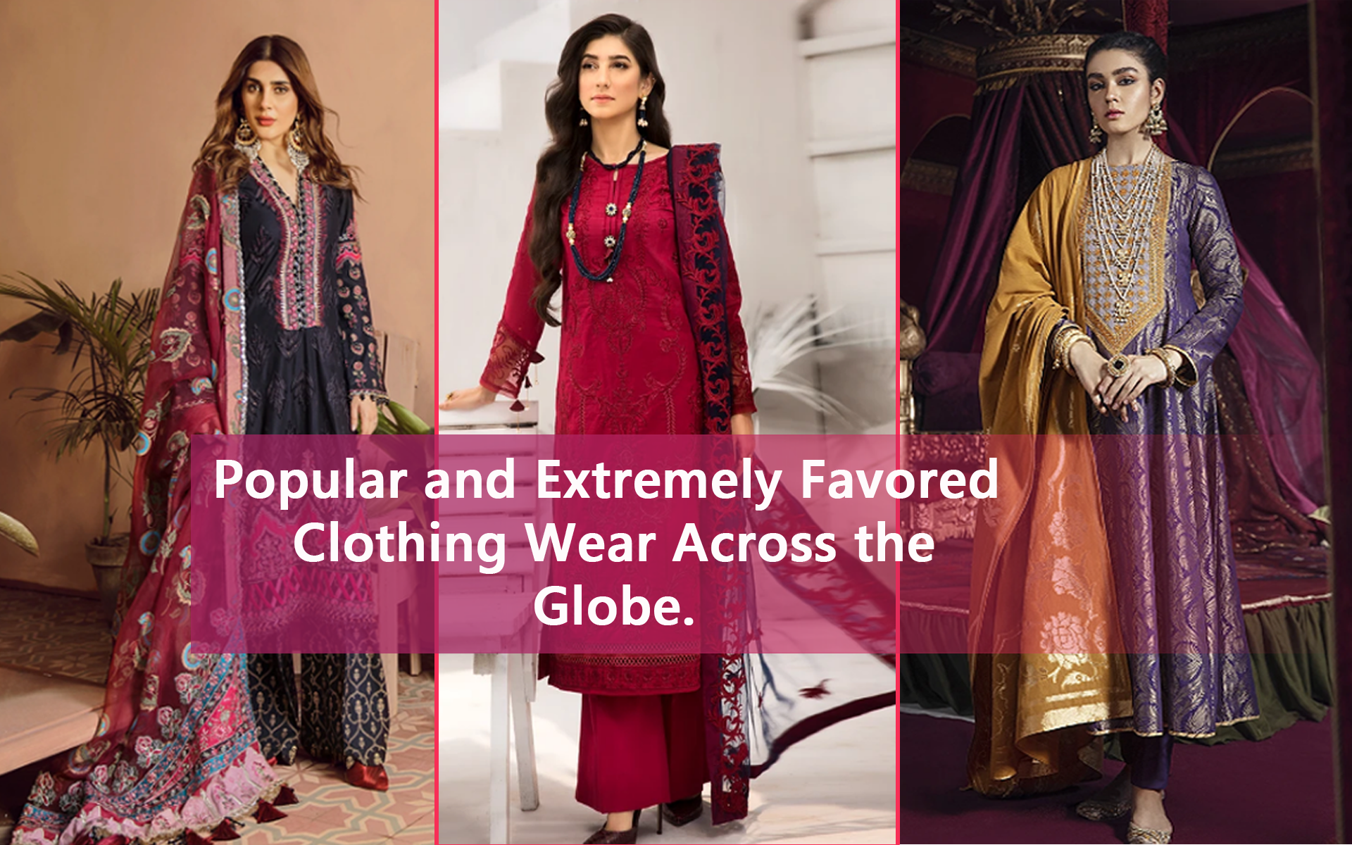 Latest Pakistani designer wear 2020 collection