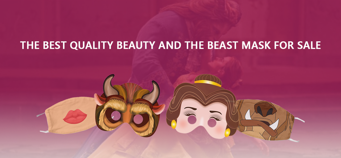 The best quality beauty and the beast mask for sale