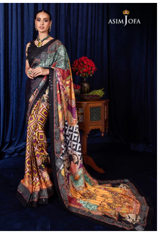 Asim Jofa Bekhudi Luxury Chiffon Collection'23 | AJBK-09