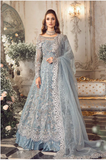 Maria.B. Mbroidered Collection'23 | Ice Blue BD-2702