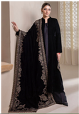 Baroque Un-stitched Embroidered Velvet Shawl Collection'23 | V5-42