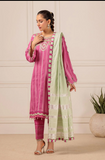 Bonanza Satrangi Baad-e-Saba Collection'23 | Pink-Jacquard-3 PC (HV2BS233P3) | Product Code : (HV2BS233P3-Pink