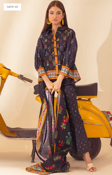 Al Zohaib COCO Popup Printed Lawn Collection'23 | 3 PC Unstitched Lawn-CPP-23-11