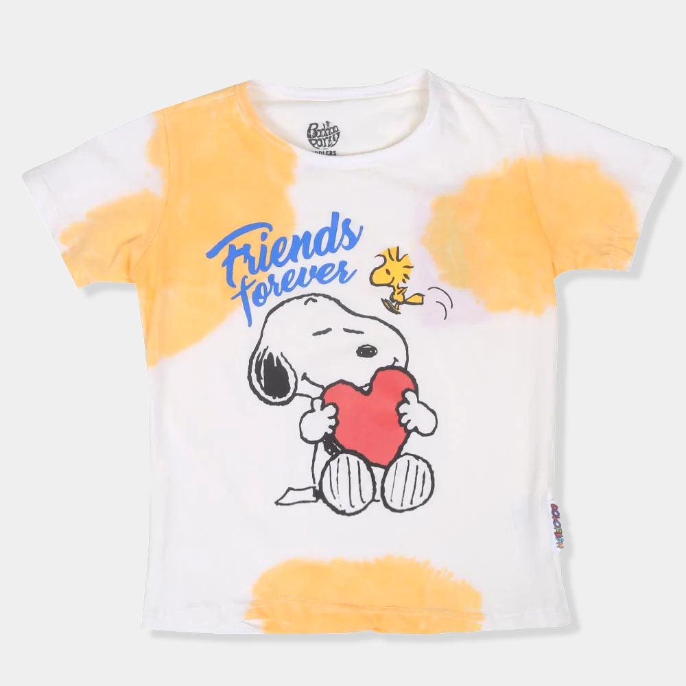 GIRLS T-SHIRT FRIENDS FOREVER - TIE&DIE1  | Z464840557 | BACHA PARTY