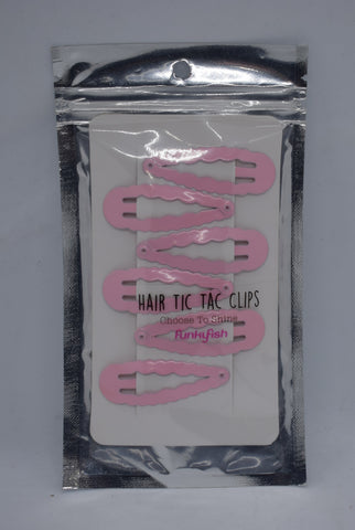 Tik Tac Hair Pins - Pink | FunkyFish