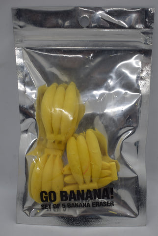 Banana Eraser Set - Multicolor | FunkyFish
