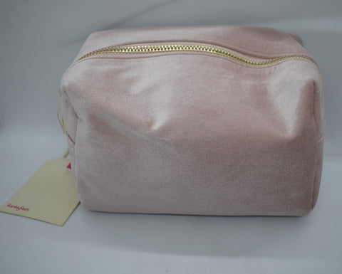 Velvet Beauty Bag - Pink | FunkyFish
