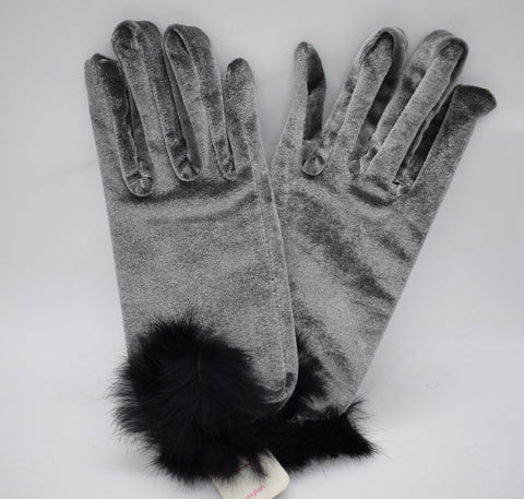 Velvet Gloves Gray | FunkyFish