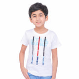 BOYS T-SHIRT H/S - WHITE  | Z433680456 | BACHA PARTY
