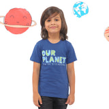 BOYS T-SHIRT OUR PLANET - NAVY PEONY | Z501990479 | BACHA PARTY